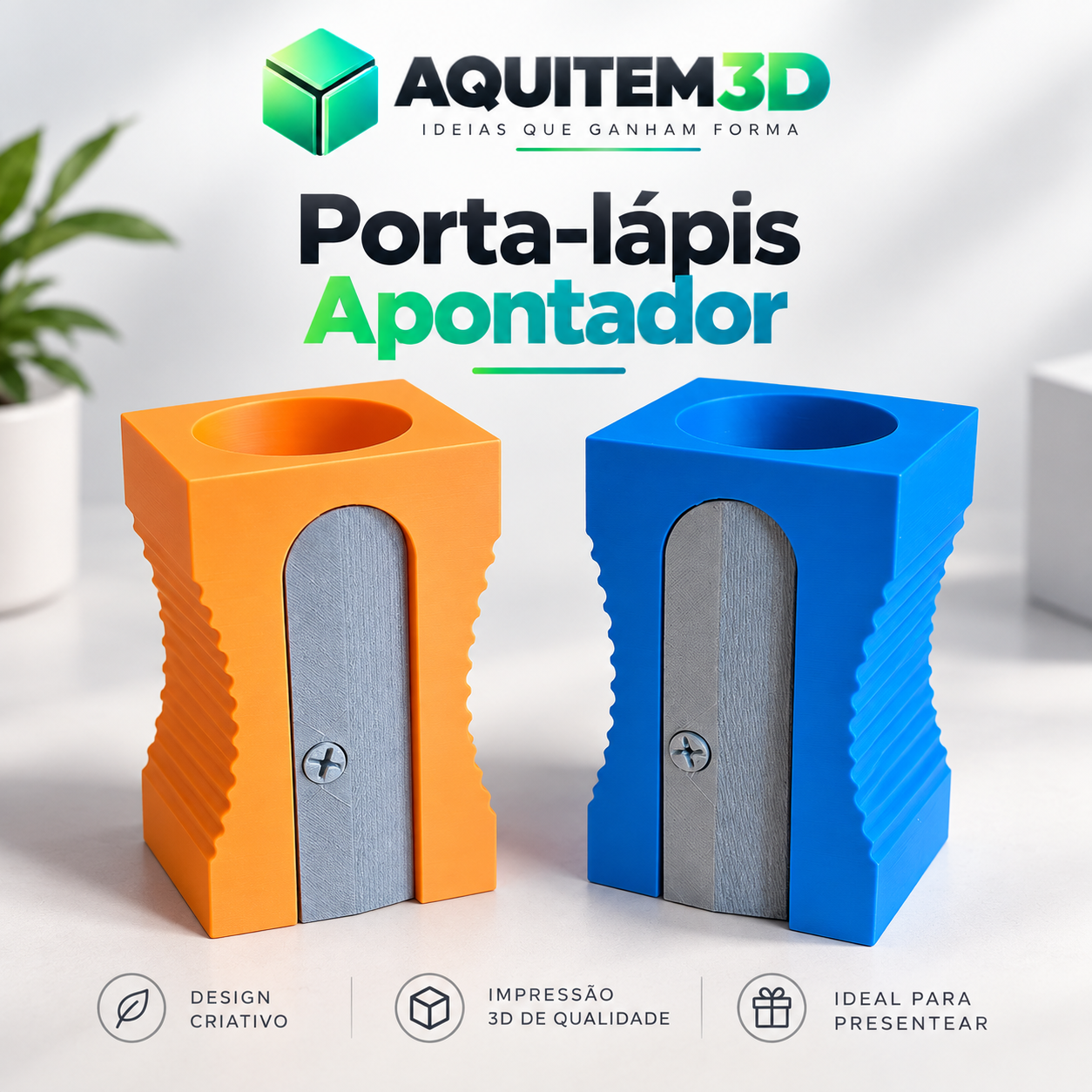 Porta-lápis Apontador